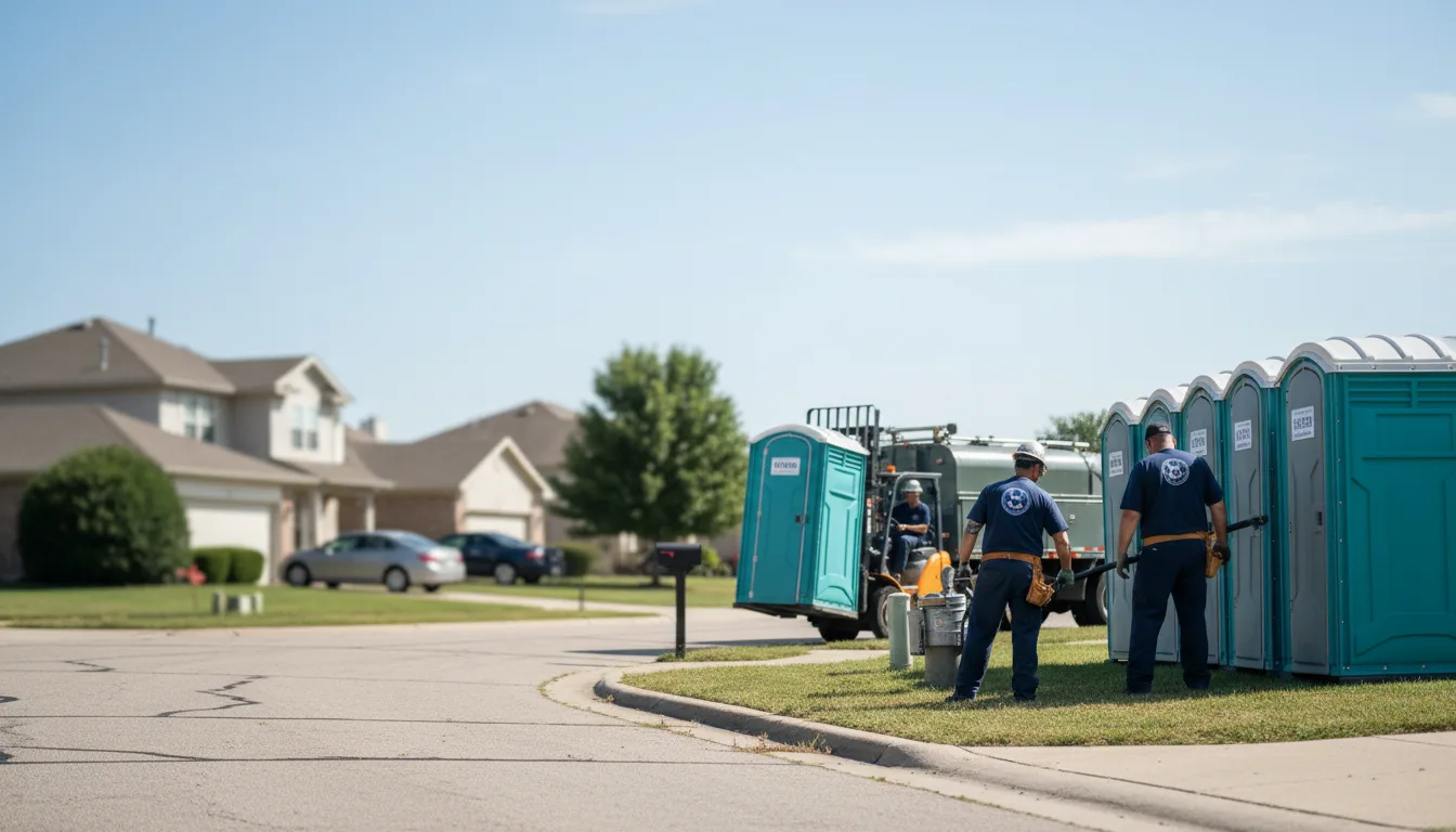 Porta Potty Rental in Elwin, IL near me